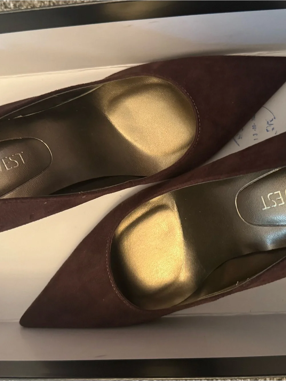 Nine West Gallen Women's Pointed Toe Dress Pumps Nine West Brown NWT Size 8